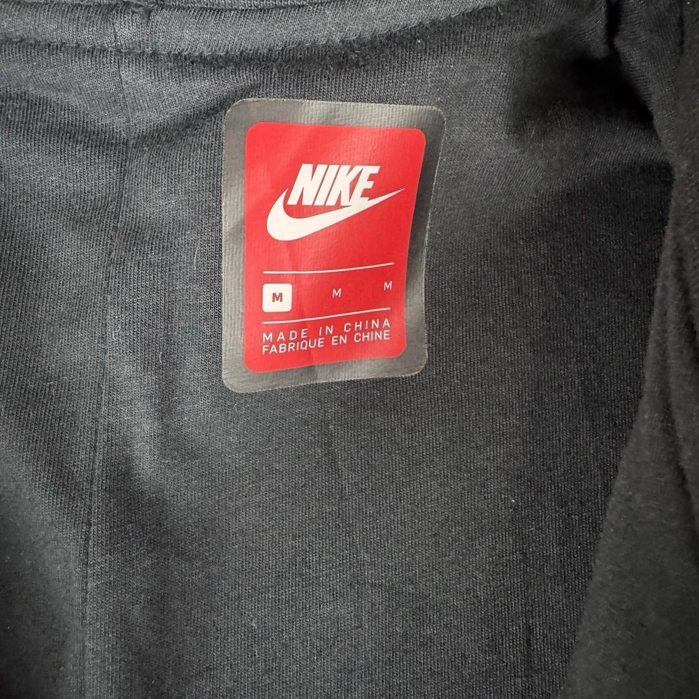 NIKE TECH FLEECE Black Long Water-repellent Wind‎ Proof JACKET 884429 Medium - Picture 3 of 12